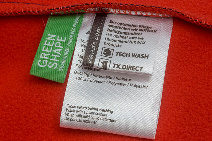 Wie pflege ich mein Produkt richtig? green shape label, wie pflegt man Produkt richtig