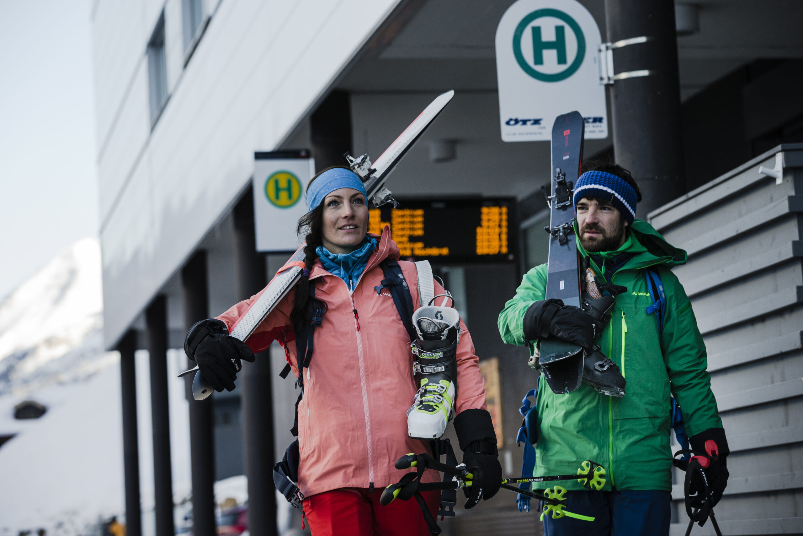 Nachhaltige Anreise zur Skitour mit der Bahn