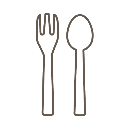 Icon Löffel und Gabel