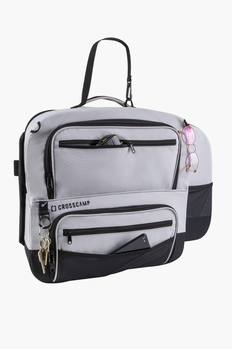 Fenstertasche von Crosscamp mit unterschiedlichen Features