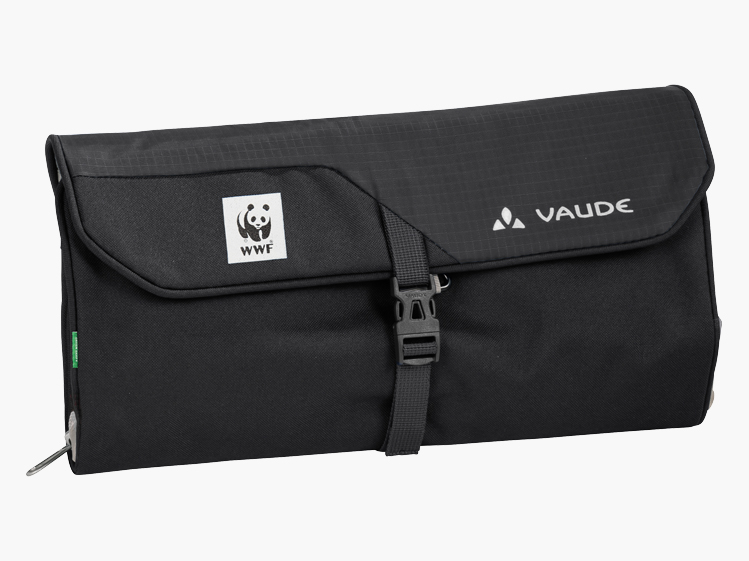 Waschtasche mit WWF und VAUDE Logo Kooperation_VAUDE_WWF_Waschtasche